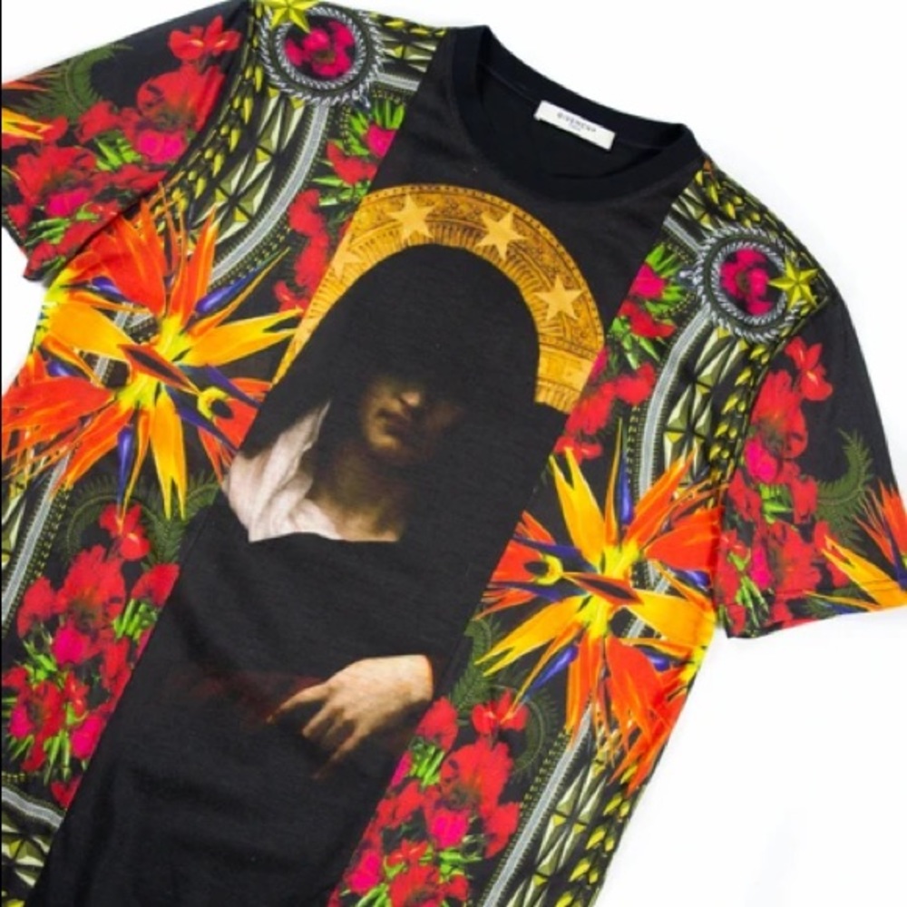 Givenchy MultiColor Madonna Tshirt Size S